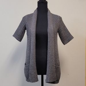 Banana Republic Gray Wool Blend Cardigan Sweater